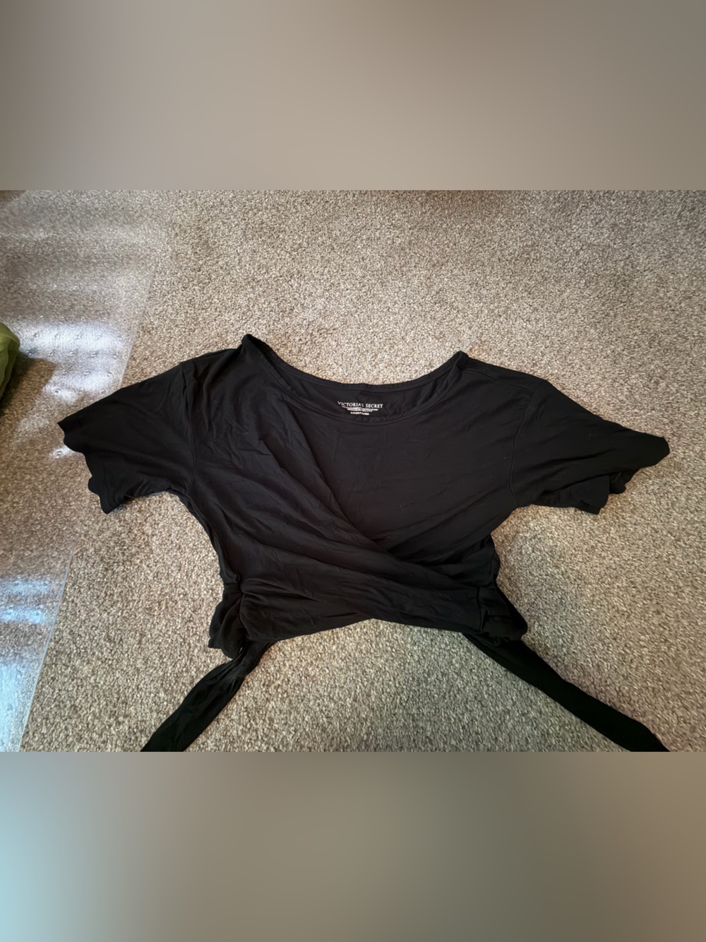Heavenly by Victoria Supersoft Modal Twist-tie Crop Tee